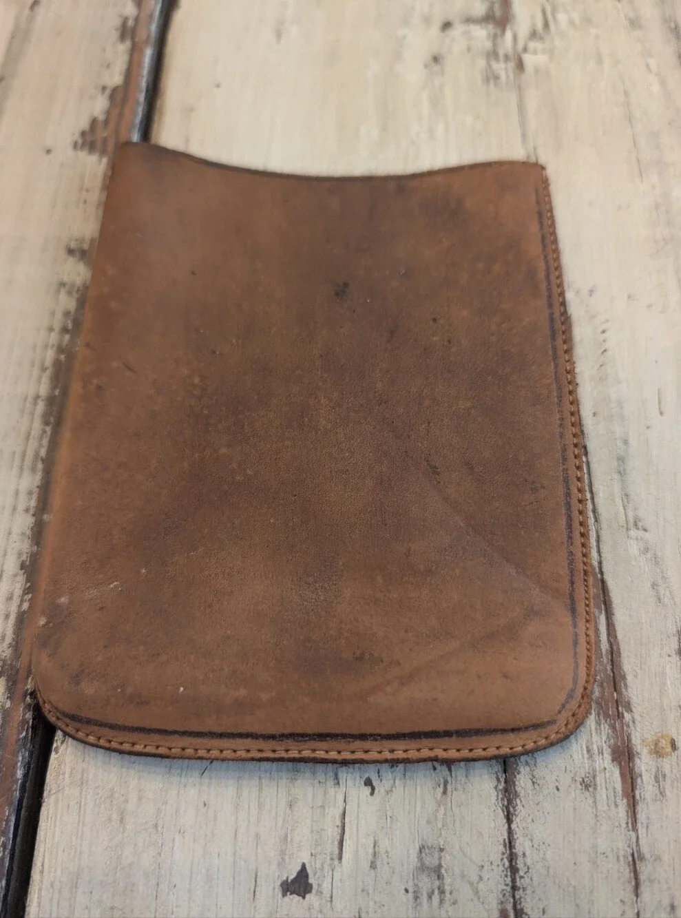 Vtg. Wisconsin Dells Leather Pouch